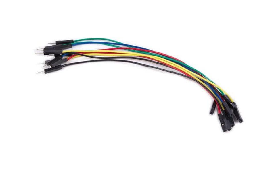 Steckbrücken-Set - Stecker Auf Buchse 1-Pol. - 5.9" (15 cm) - 10-tlg. WJW011