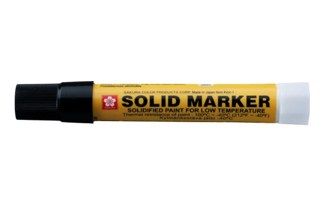 Sakura Marker Solid Low Temperature schwarz Arbeitstemperatur: -40 Grad bis 100 Grad