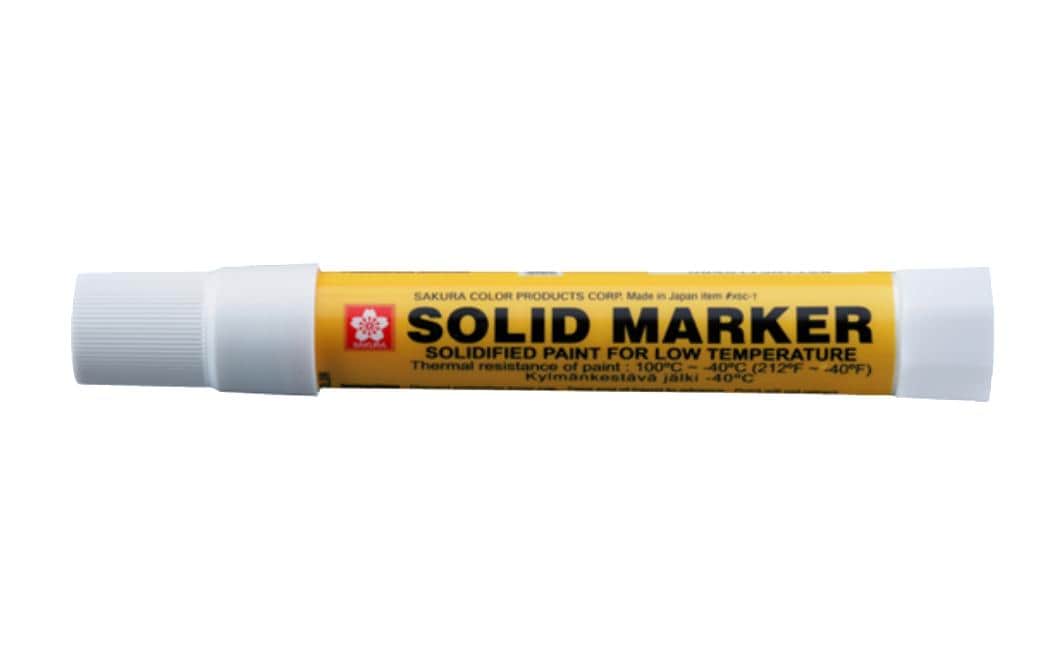 Sakura Marker Solid Low Temperature weiss Arbeitstemperatur: -40 Grad bis 100 Grad