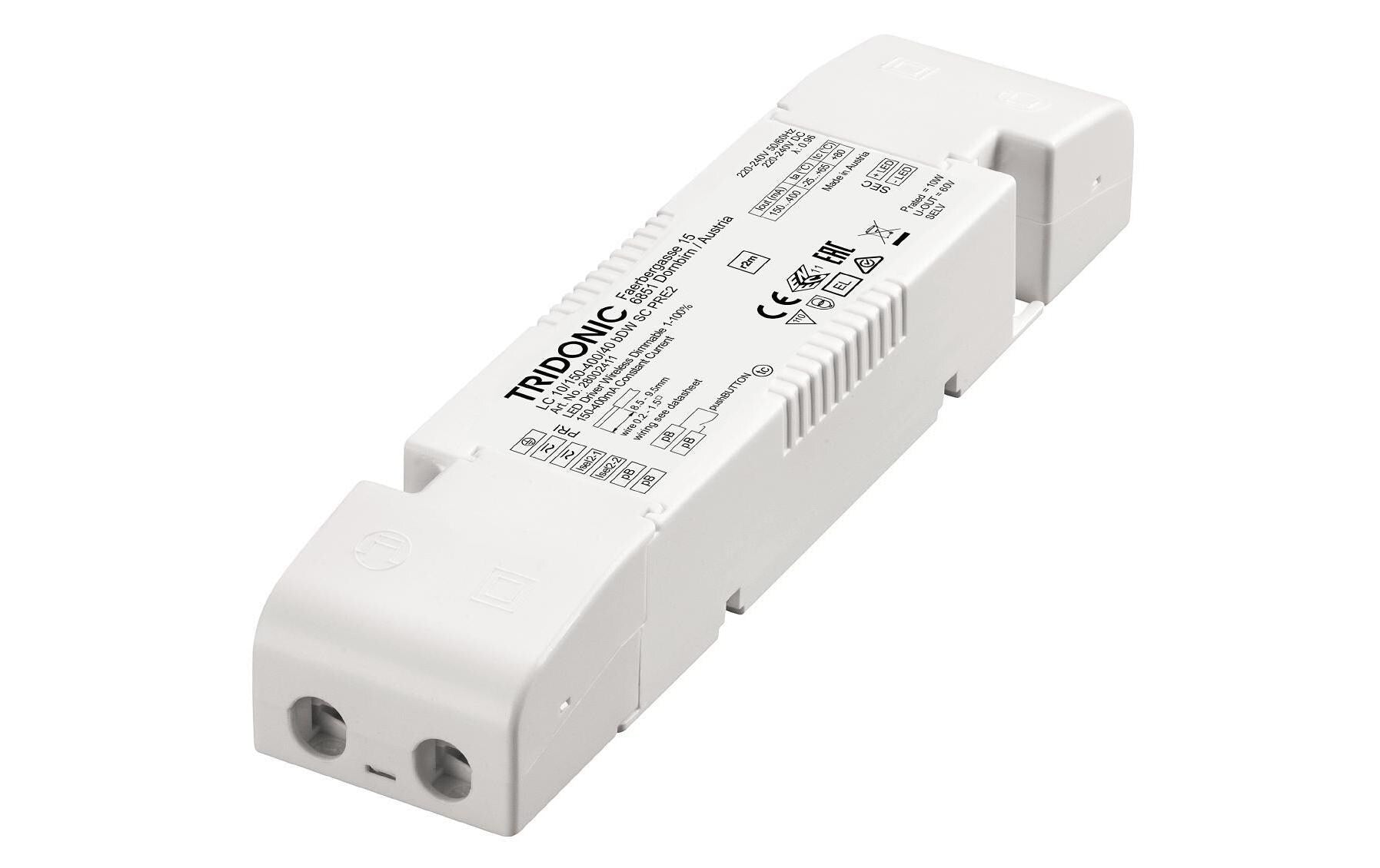 basicDIM Wireless LC 10W 150-400mA SC PRE 2 Konstantstrom