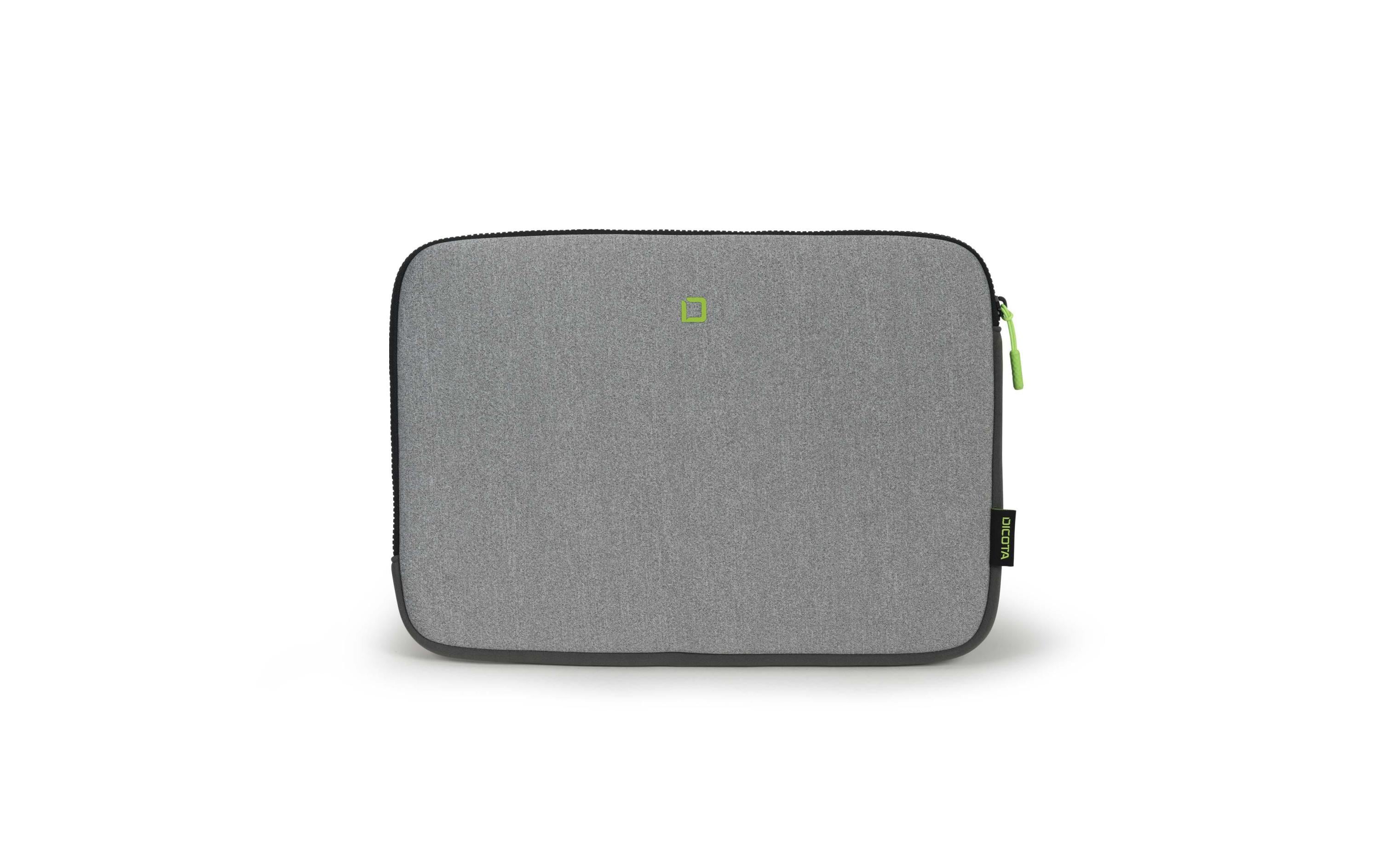 DICOTA FLOW Sleeve 13"-14.1" , D31744 grau / grün