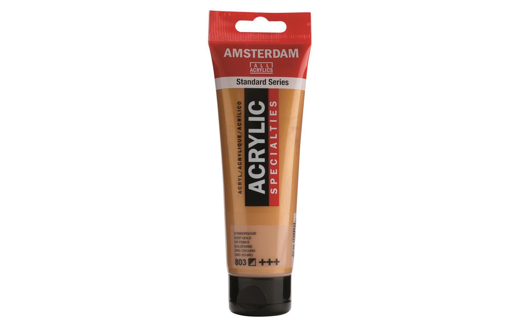 Amsterdam Acrylfarbe Specialties 803 120 ml, Farbe: Goldfarbe, Halbdeckend