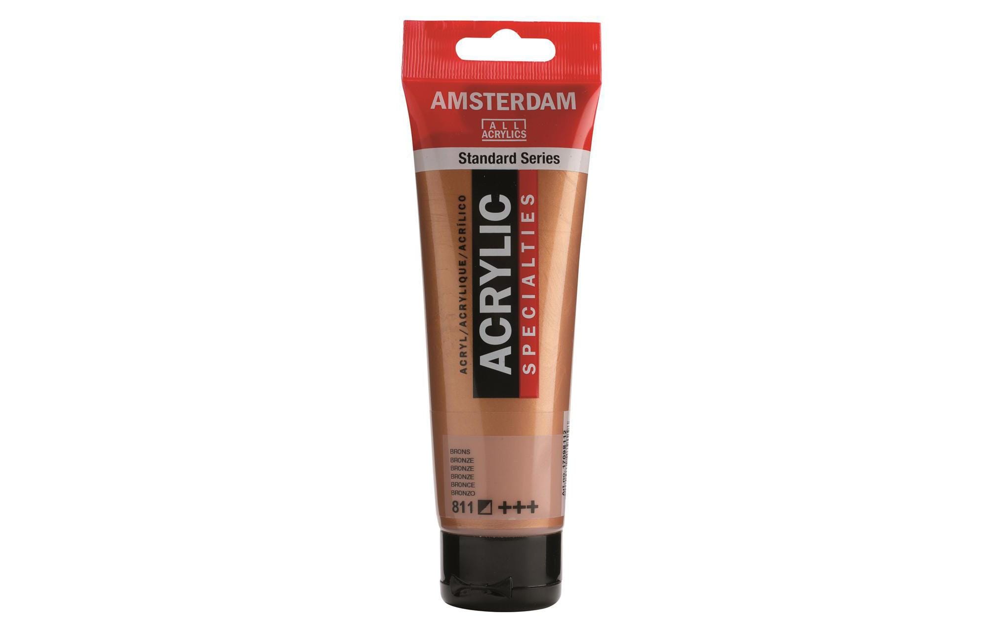 Amsterdam Acrylfarbe Specialties 811 120 ml, Farbe: Bronze, Halbdeckend