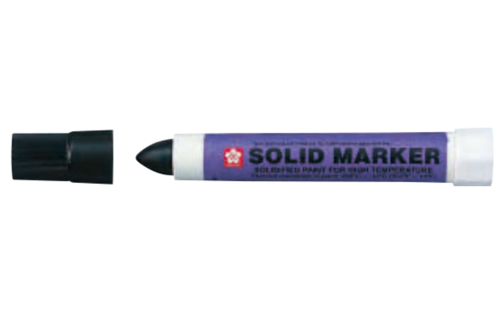 Sakura Marker Solid schwarz Wasserfest, Lichtecht, Chemikalienfest