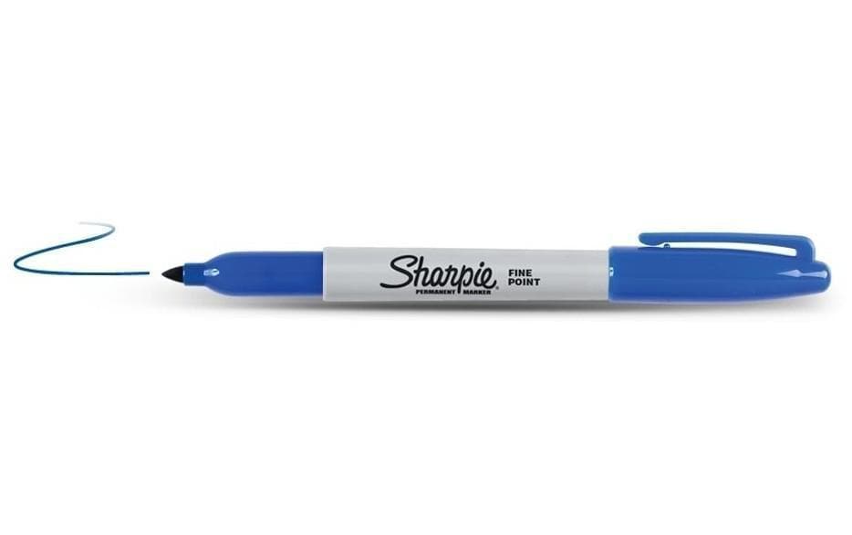Sharpie Marker fein Rundspitze 0.9mm, blau