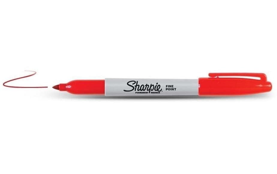 Sharpie Marker fein Rundspitze 0.9mm, rot