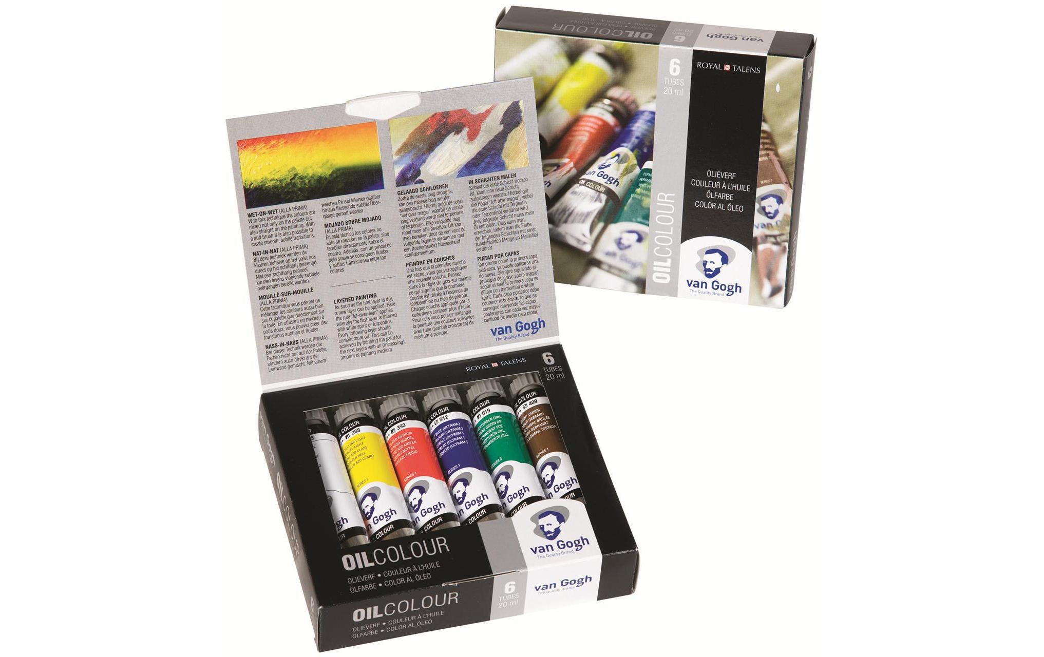 Van Gogh Ölfarbe Starter-Set 6 Tuben à 20ml