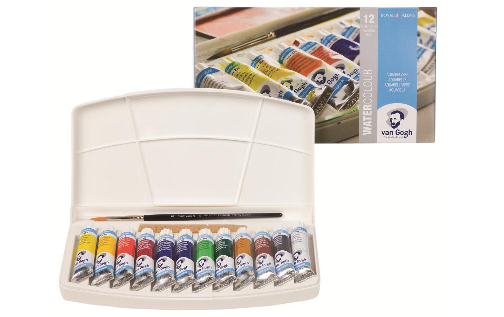 Van Gogh Aquarellfarbe 12er Set 12 Tuben à 10 ml