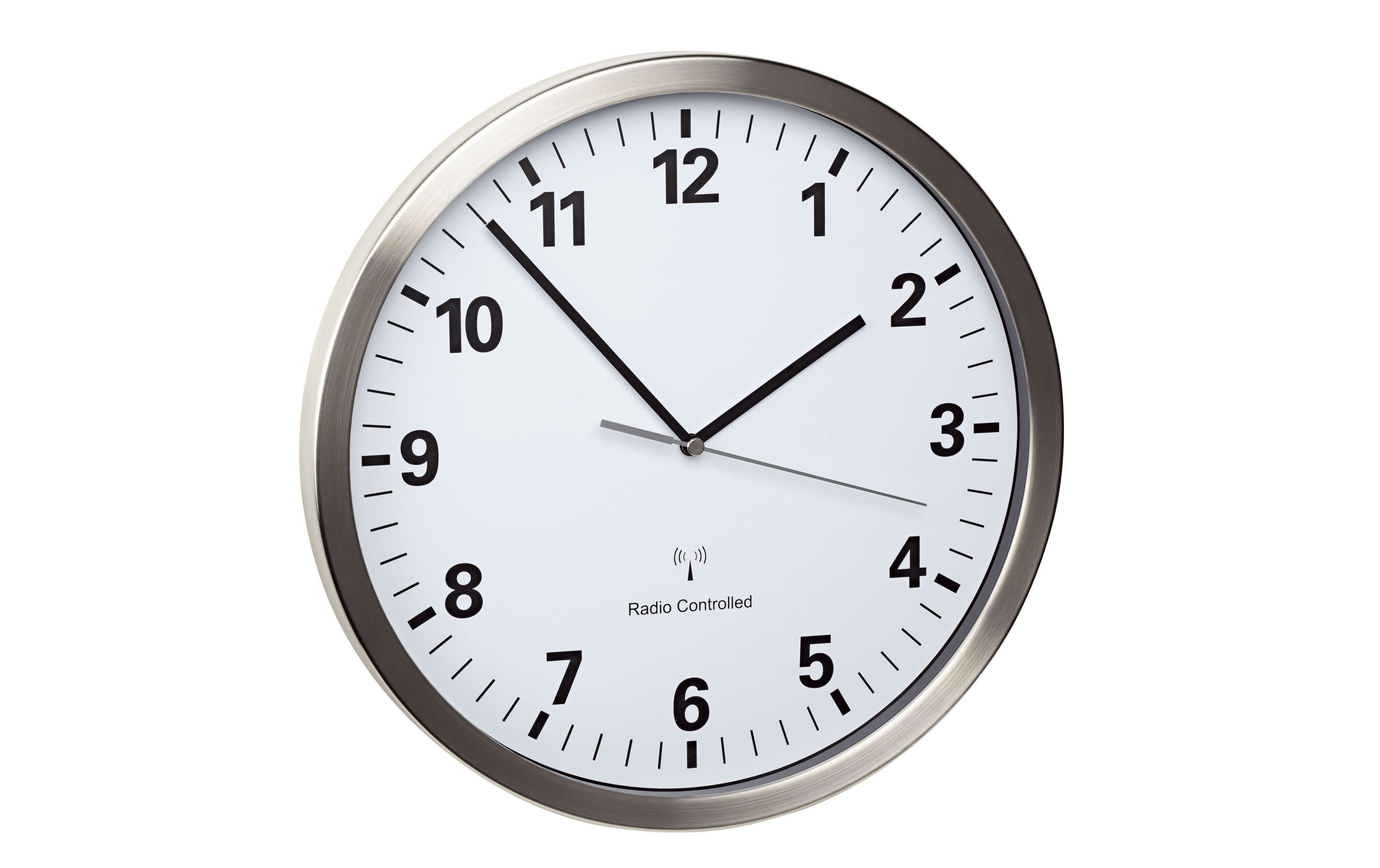 TFA  Funk-Wanduhr inkl. A-Batterie