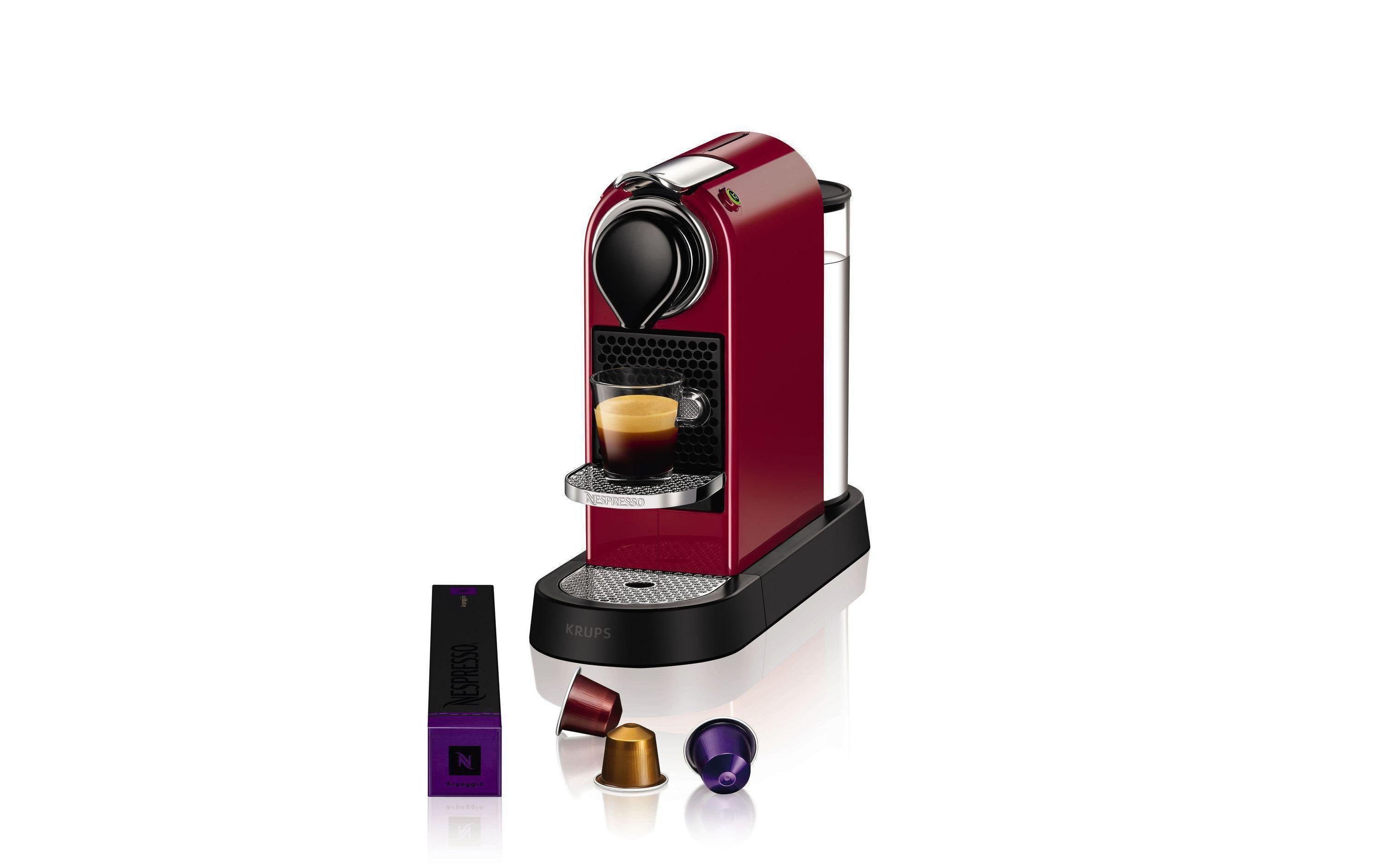 Krups Nespressomaschine XN7415 Citiz Rot