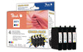 Peach Tinte EpsonT0715/T0895 MultiPack Plus 2xblack, c/m/y