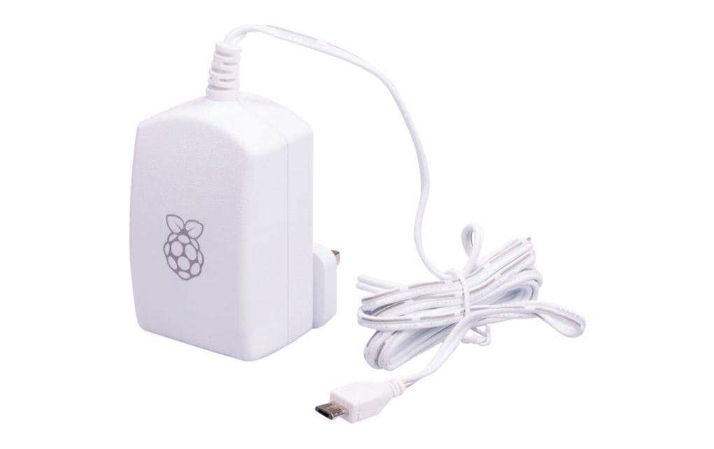 Raspberry Pi 3 Netzteil 5.1Volt, 2.5Ampere mit Micro-USB, weiss