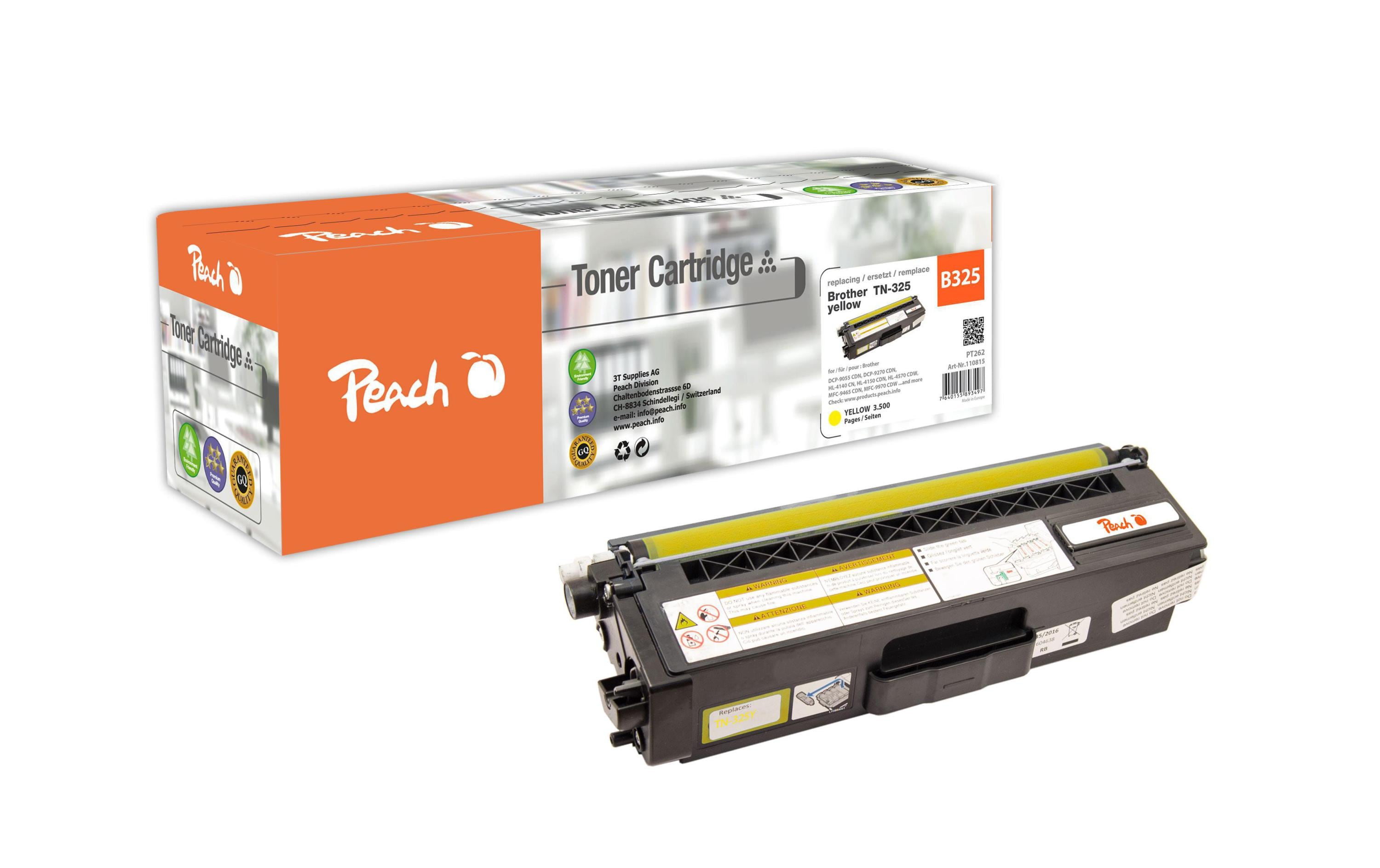 Peach Toner TN-325Y yellow 3500 Seiten