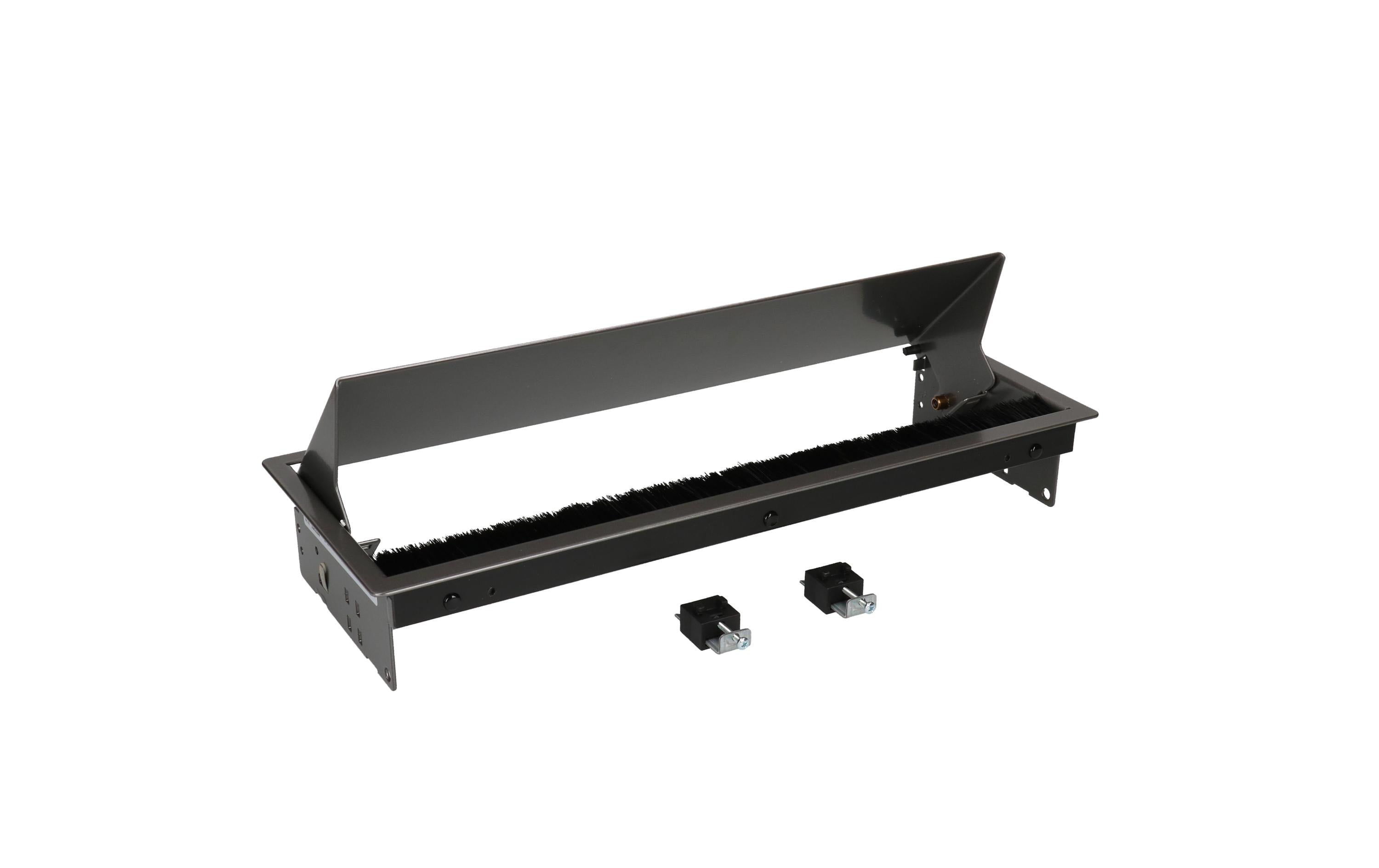 Bachmann CONI Einbaurahmen anthrazit lang 386.5 x 151mm