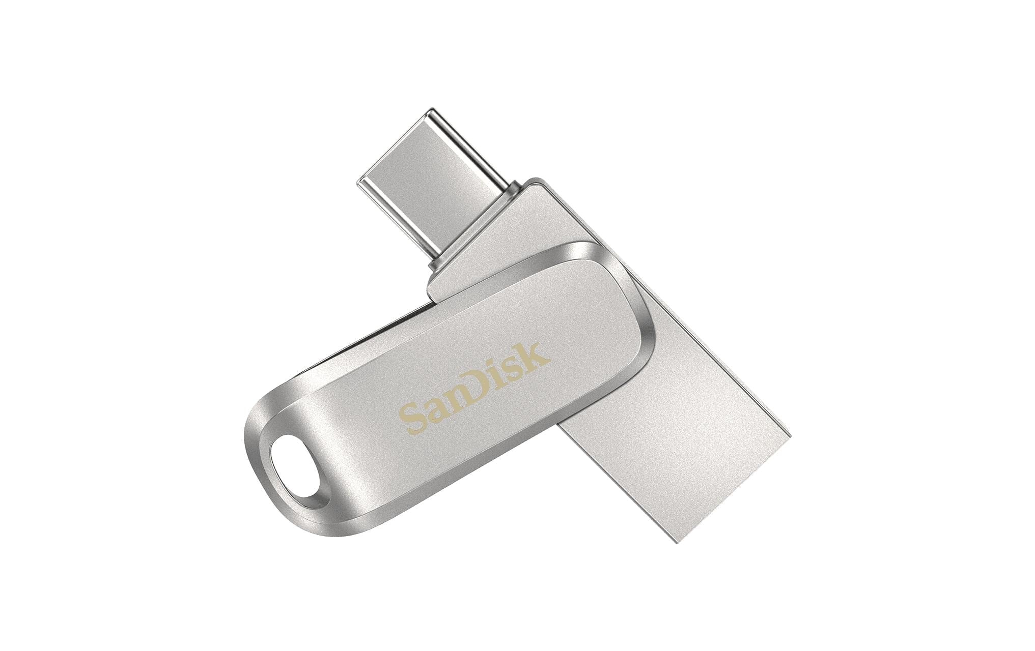 SanDisk Ul. Dual Drive Luxe Type-C/-A 64GB Lesegeschw. 400MB/s, Metall Gehäuse