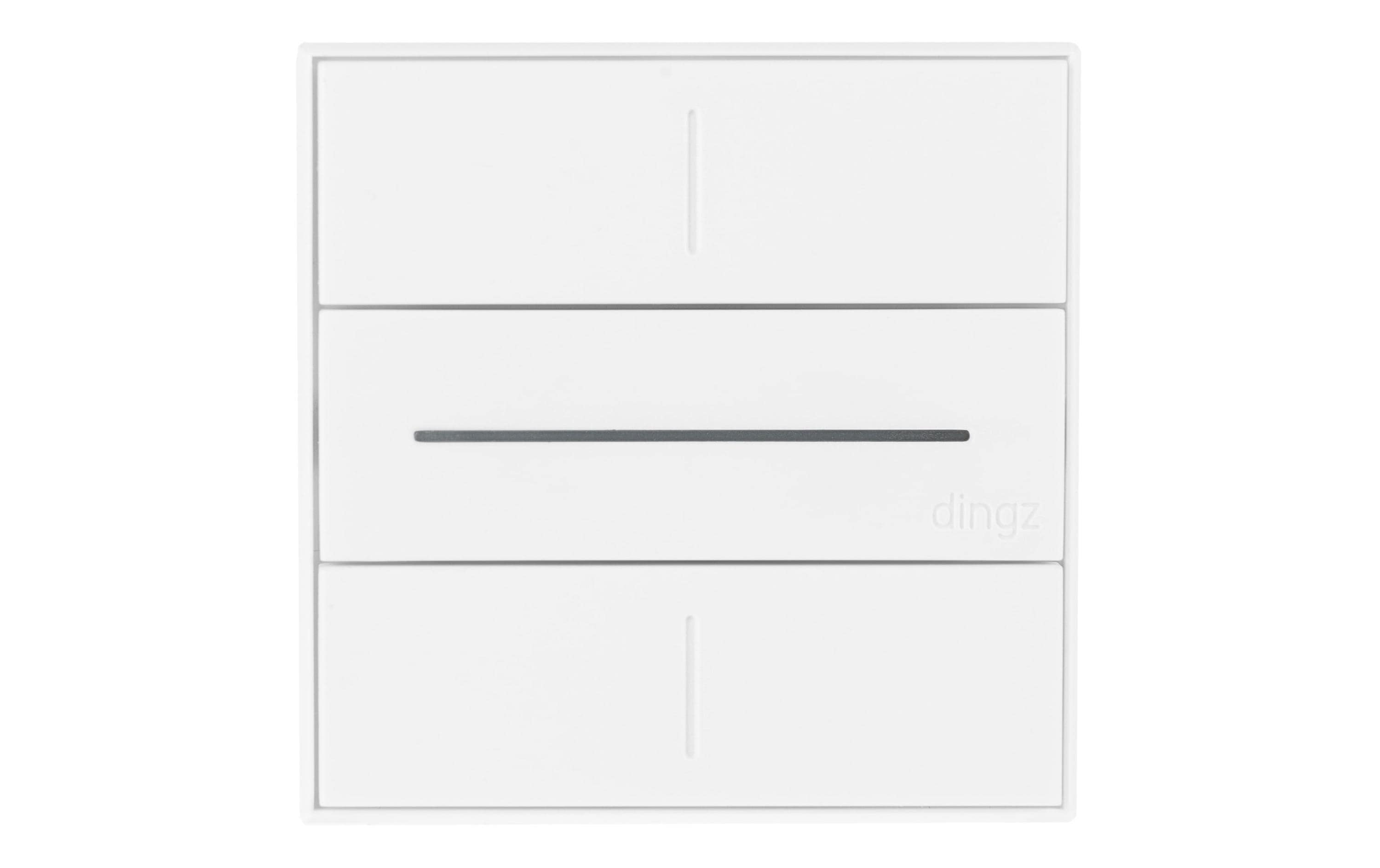 dingz WiFi-Schalter weiss Kompletsett für UP Montage