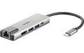 D-Link Hub DUB-M520 USB 3.0, HDMI mit USB-C Ladeanschluss