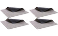 Bitz Tischset schwarz/grau 4er Set 4er Set, 46x33 cm, PVC