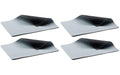 Bitz Tischset Schwarz/Hellblau 4er Set 4er Set, 46x33 cm, PVC
