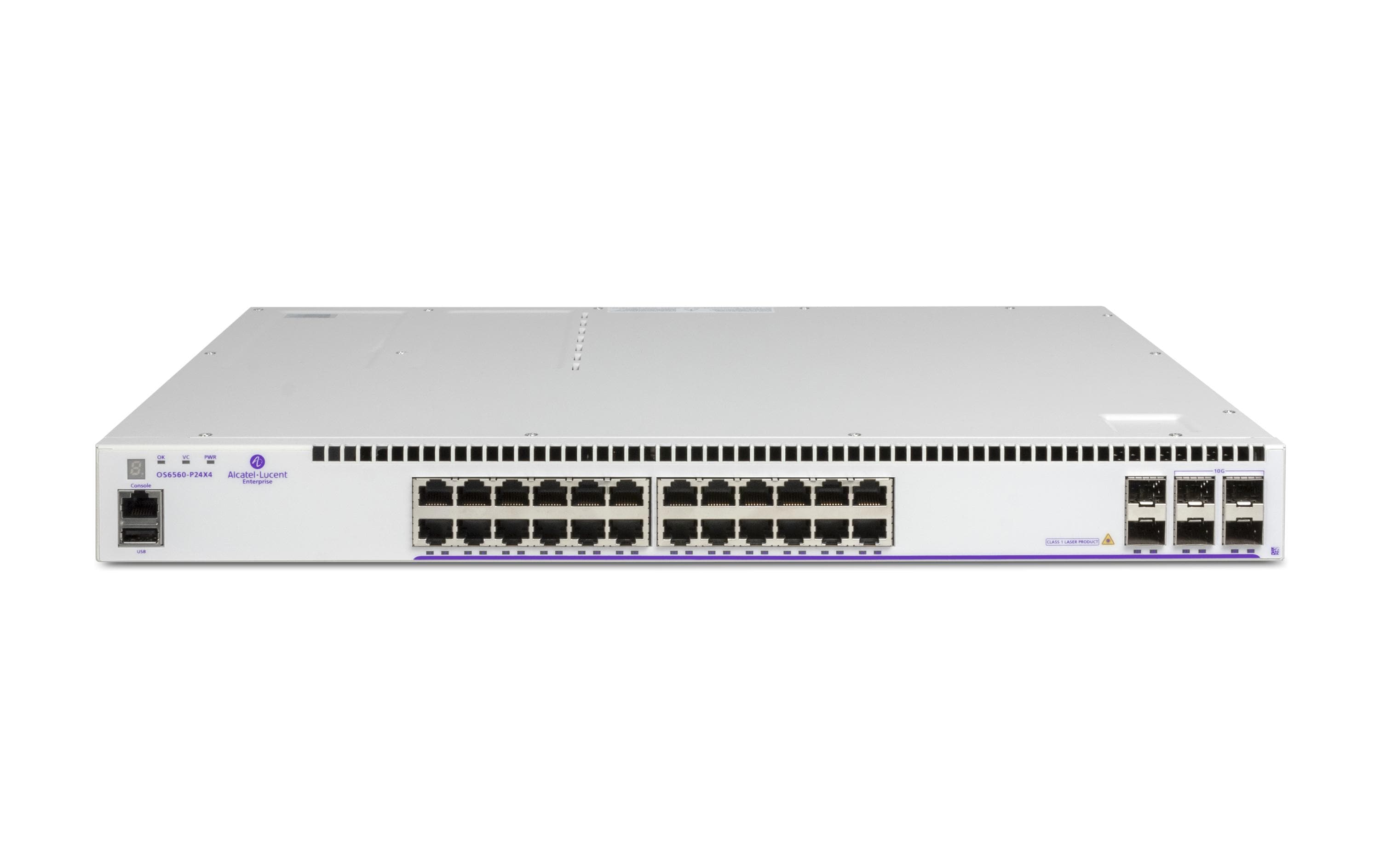 Alcatel-Lucent OS6560-P24X4 24 Port Ethernet, PoE Switch