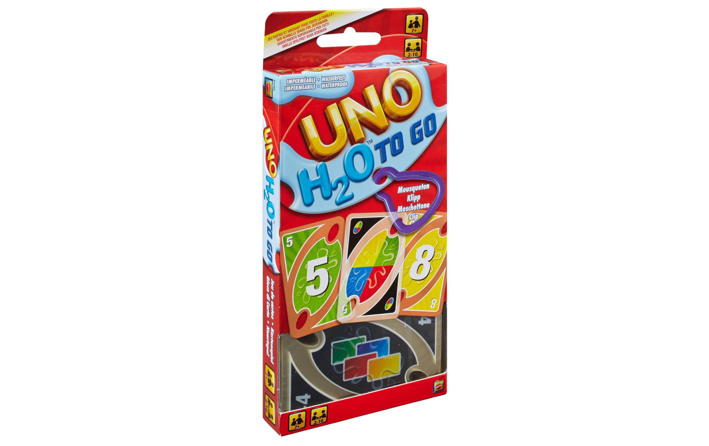 Mattel Games UNO H2O To Go Alter: 7+ Spieler: 2-10