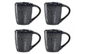 Leonardo Tasse Matera 90ml Anthrazit 4tlg 4 Stück, HxD: 6x7cm, Vol: 90ml, Keramik