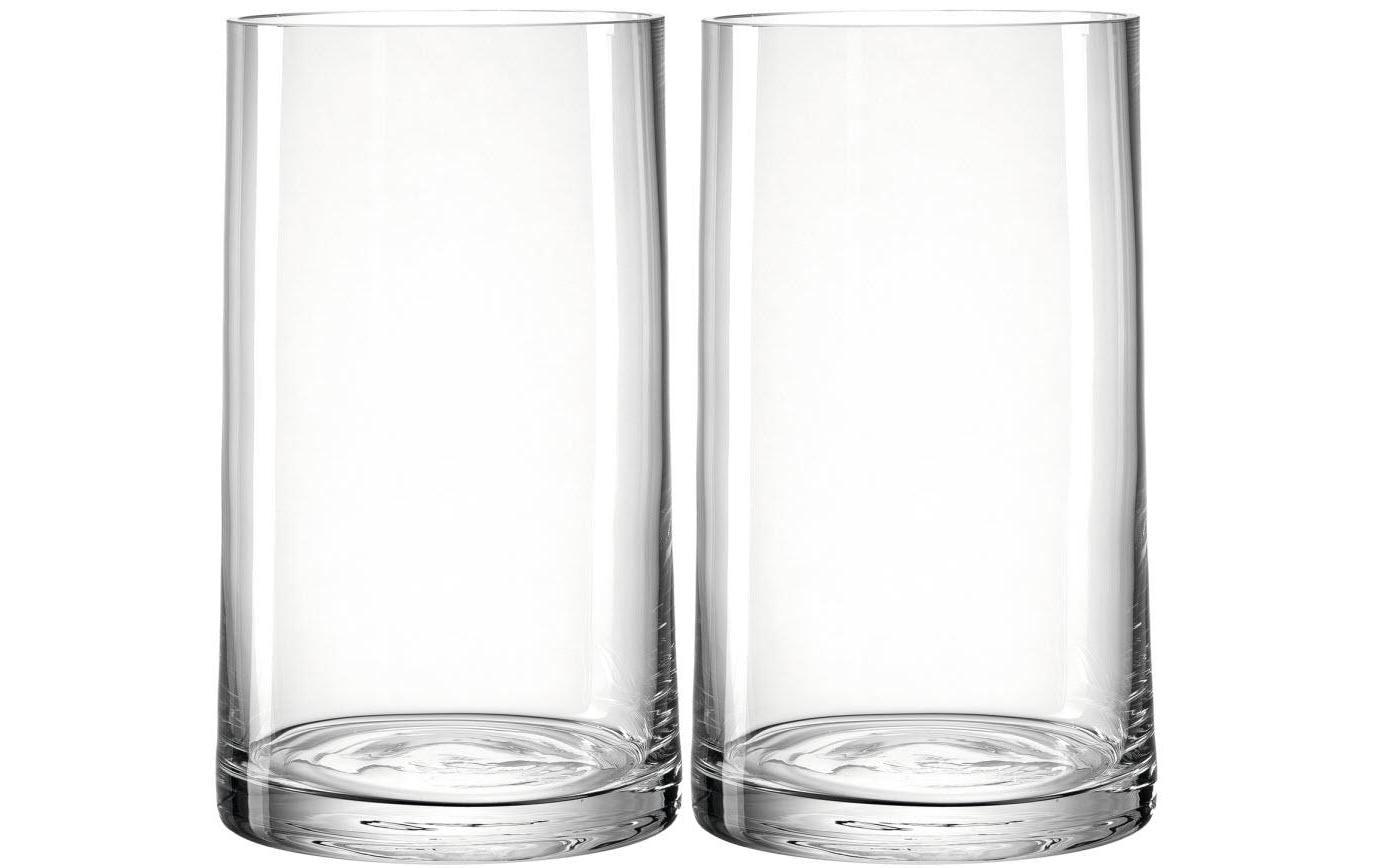 Leonardo Vase 26cm Novara 2 Stück, H: 26cm, D: 15cm