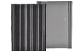 Södahl Geschirrtuch Soft Black 2er Set 50x70cm, schwarz, 100% Baumwolle