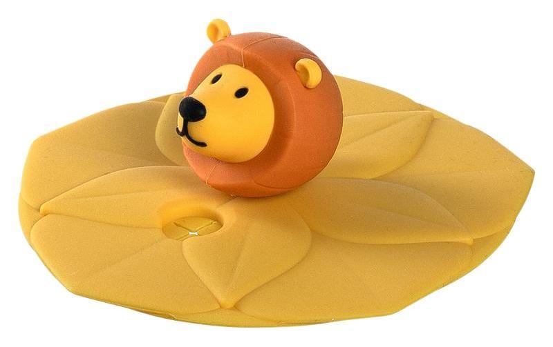 Leonardo Glasabdeckung Bambini Löwe 1 Stück, D: 9cm, Silikon
