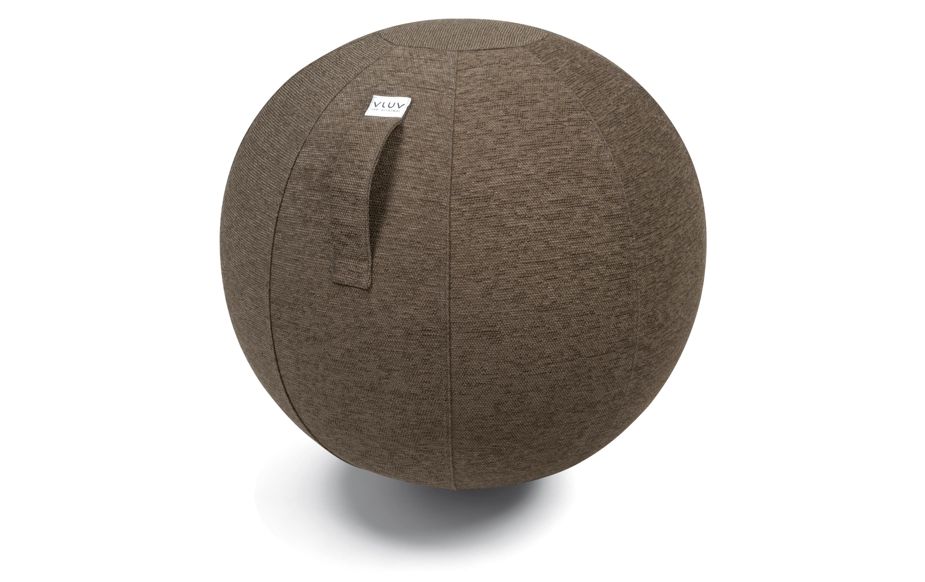 Vluv Stov Stoff Sitzball Greige, Ø 60-65cm