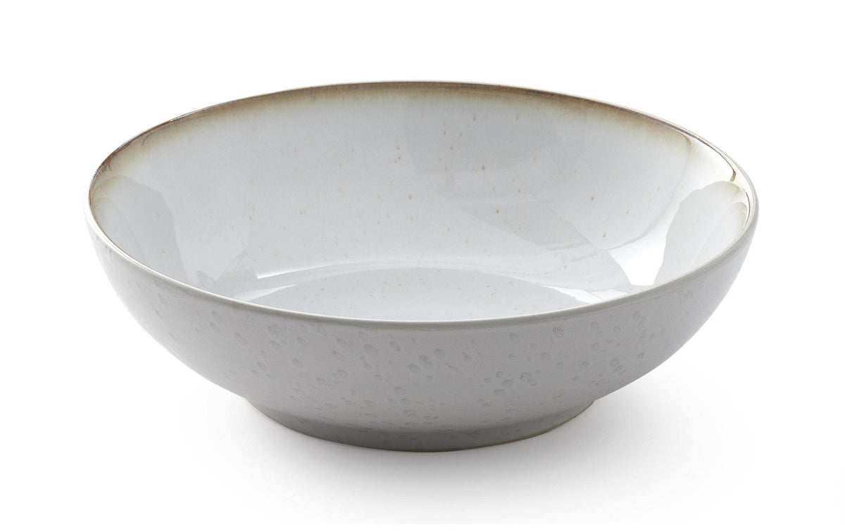 Bitz, Salatschüssel 24 cm, Beige/Crème 1 Stück, D: 24cm, H: 6cm, Stoneware