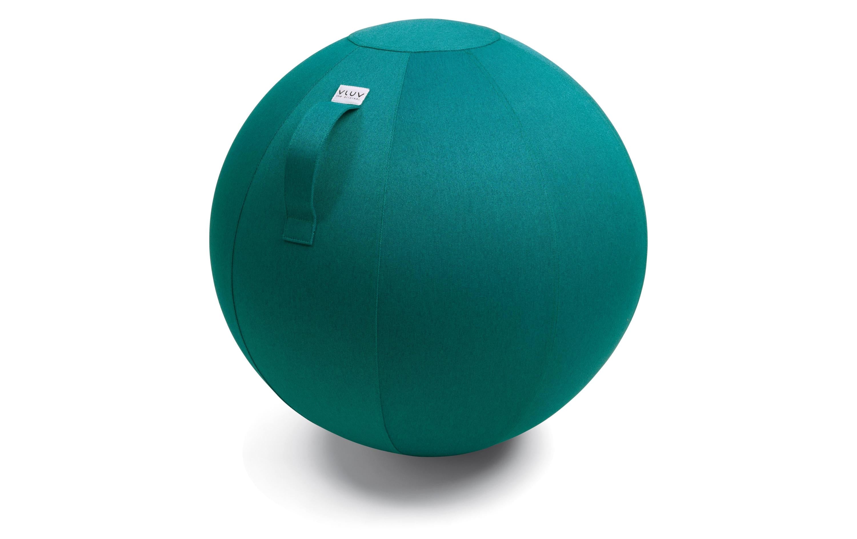 Vluv Leiv Stoff Sitzball Dark Petrol, Ø 60-65cm