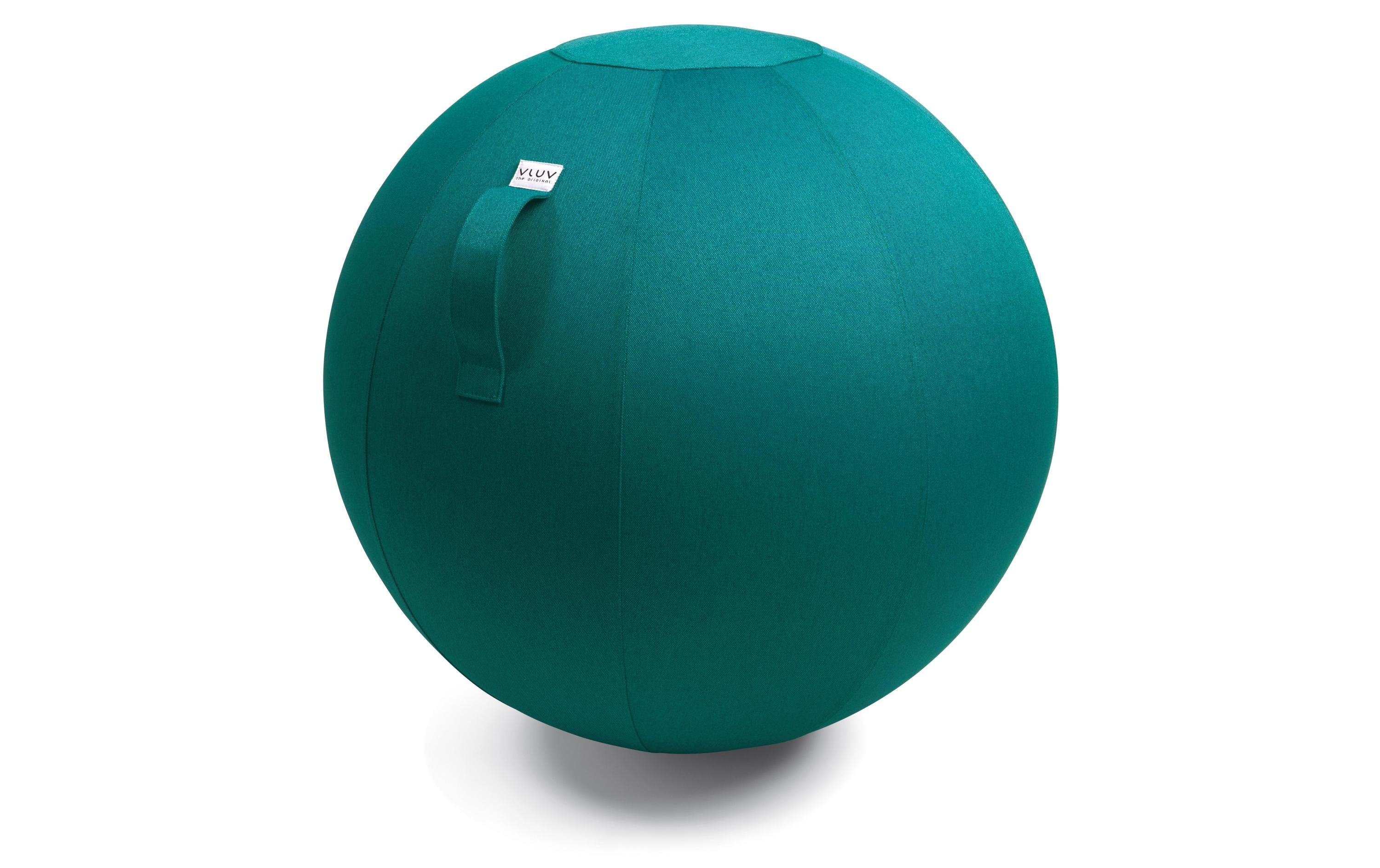 Vluv Leiv Stoff Sitzball Dark Petrol, Ø 70-75cm
