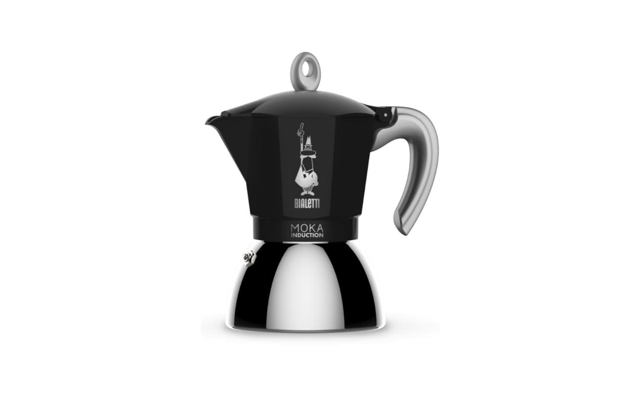 Bialetti New Moka Induktion 2  Tassen schwarz