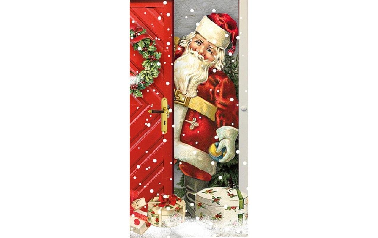 B+C Taschentücher Santa is Welcome 10 Stück