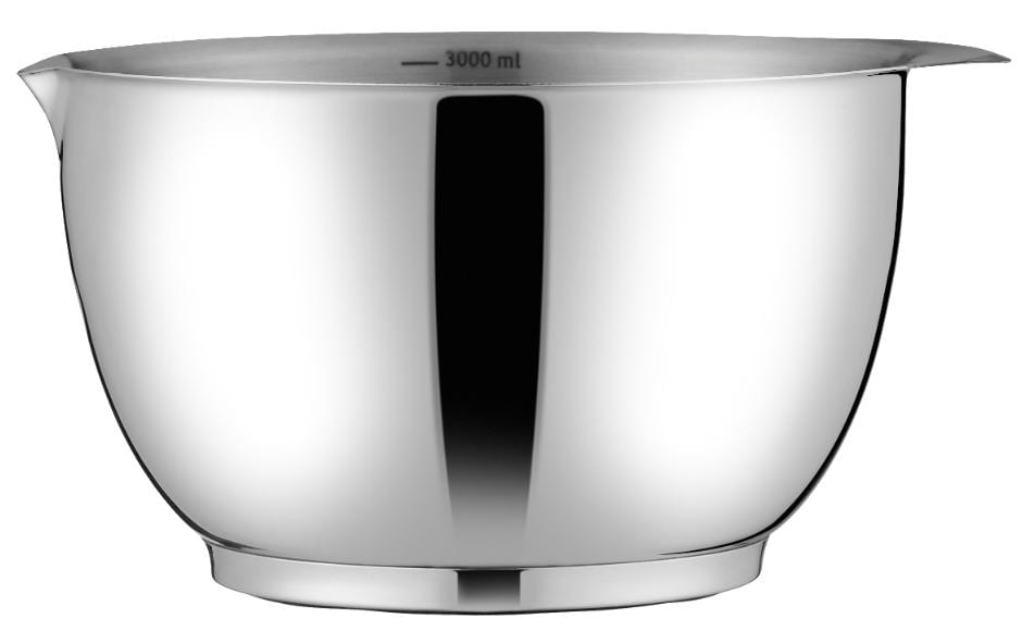 Rosti Rührschüssel Margrethe 3.0l silber Stahl