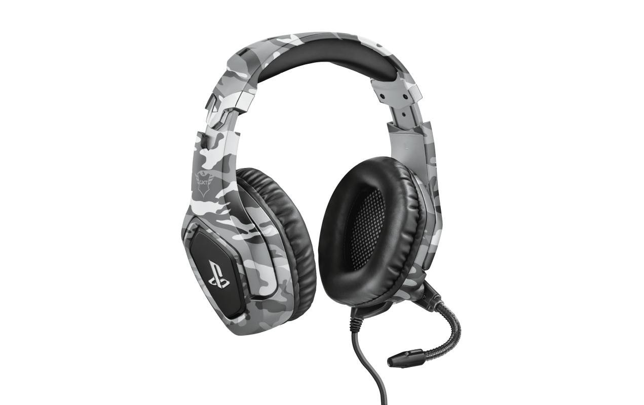 Trust GXT 488 Forze-G PS4 Gaming Headset Offiziell lizenziert für PS4, grey