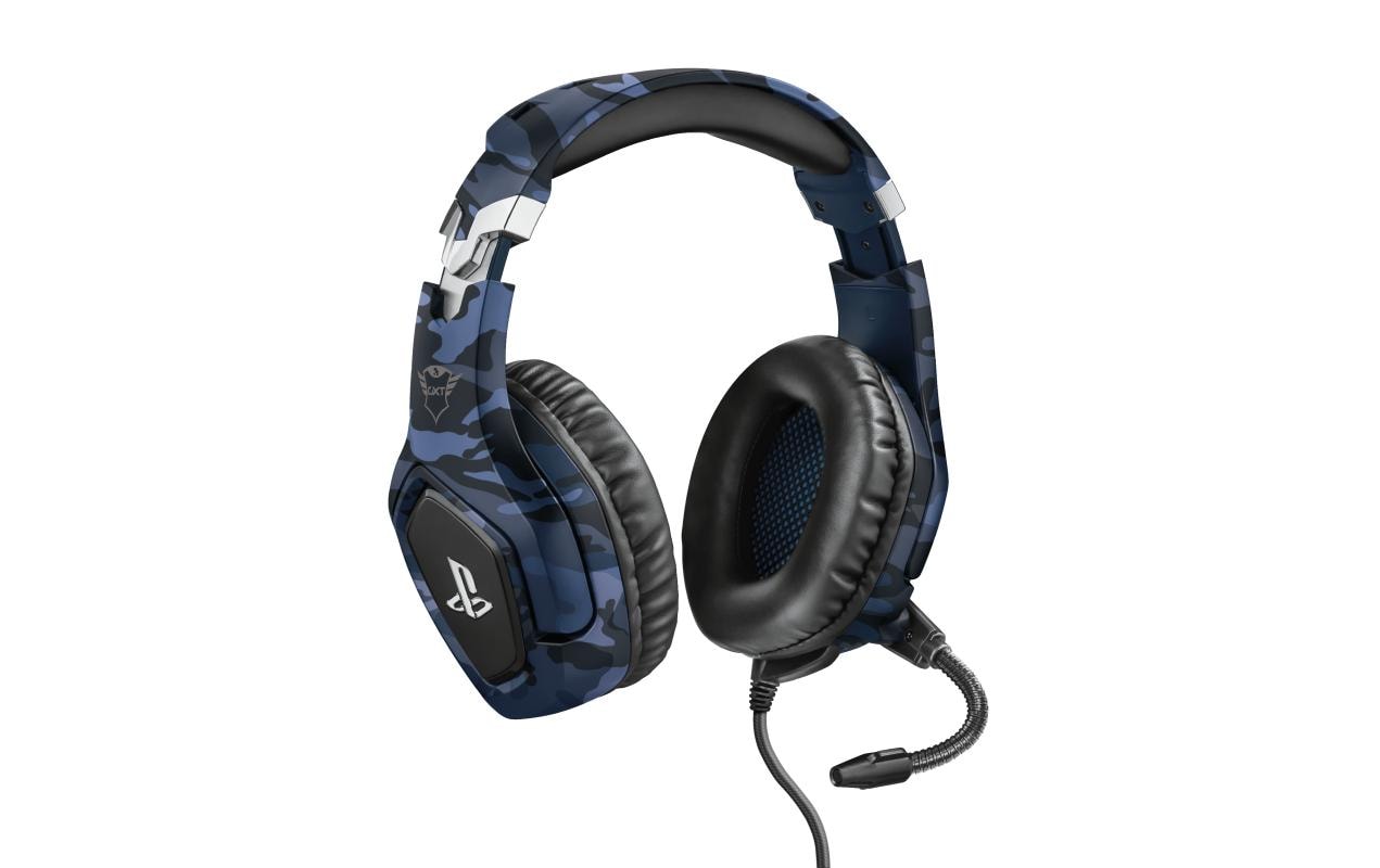 Trust GXT 488 Forze-B PS4 Gaming Headset Offiziell lizenziert für PS4, blue
