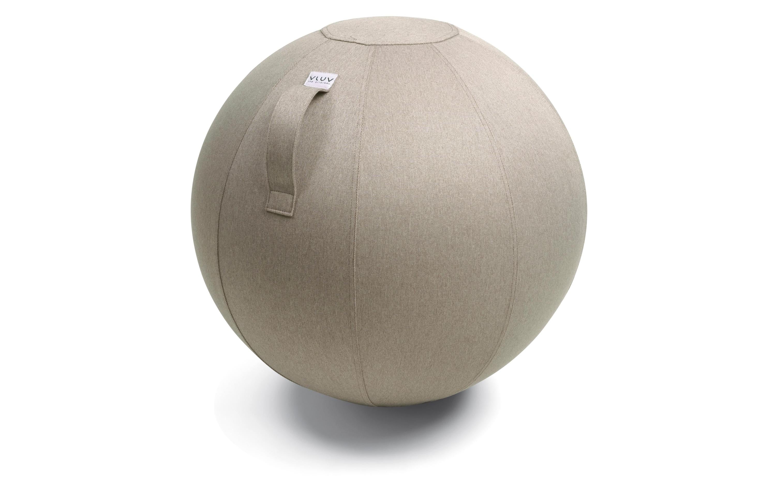Vluv Leiv Stoff Sitzball Stone, Ø 60-65cm