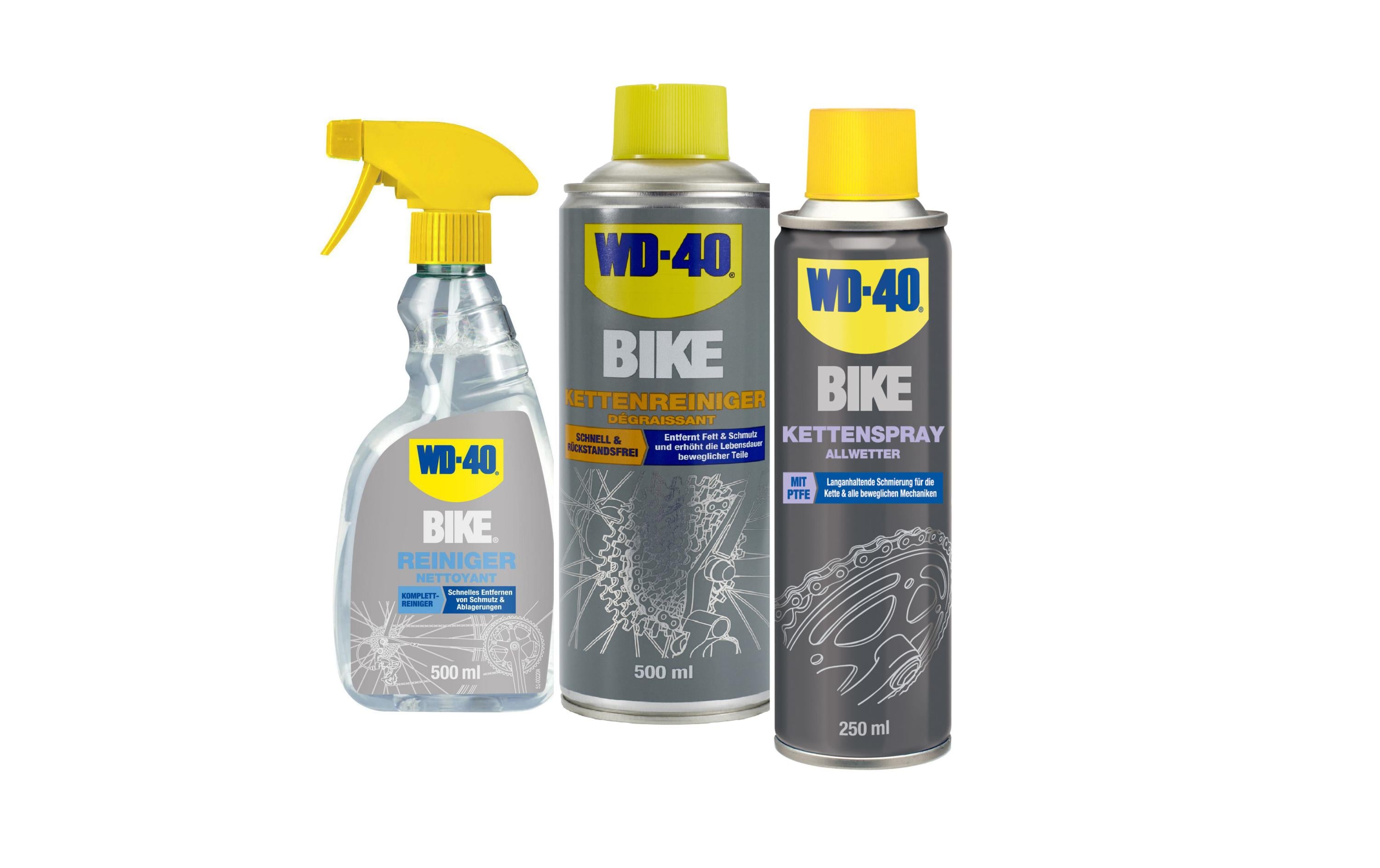 WD-40 BIKE TRIPLE PACK  Cleaner CLEANER DEGREASER ACL