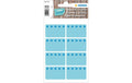 Herma Stickers, Tiefkühletiketten Eiskrista 48 Etiketten, 6 Blatt