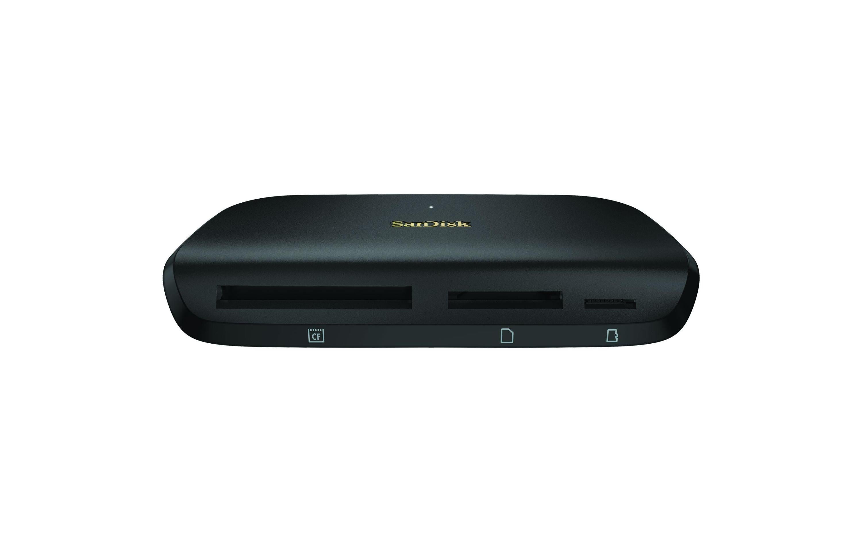 SanDisk ImageMate Pro USB-C Reader liest: SD, microSD, CF Karten (bis UDMA7)