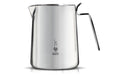 Bialetti Milchkanne 3dl Edelstahl mit schwarzem Kunststoff