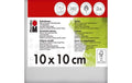 Marabu Keilrahmen 10 x 10 cm 380g/m2, Baumwolle bespannt