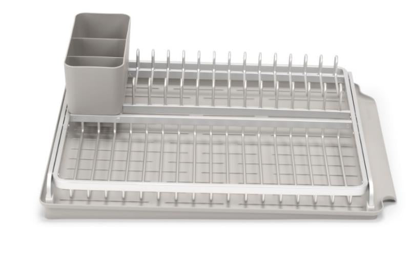 Brabantia Abtropfgestell mid grey Alu, Silikon