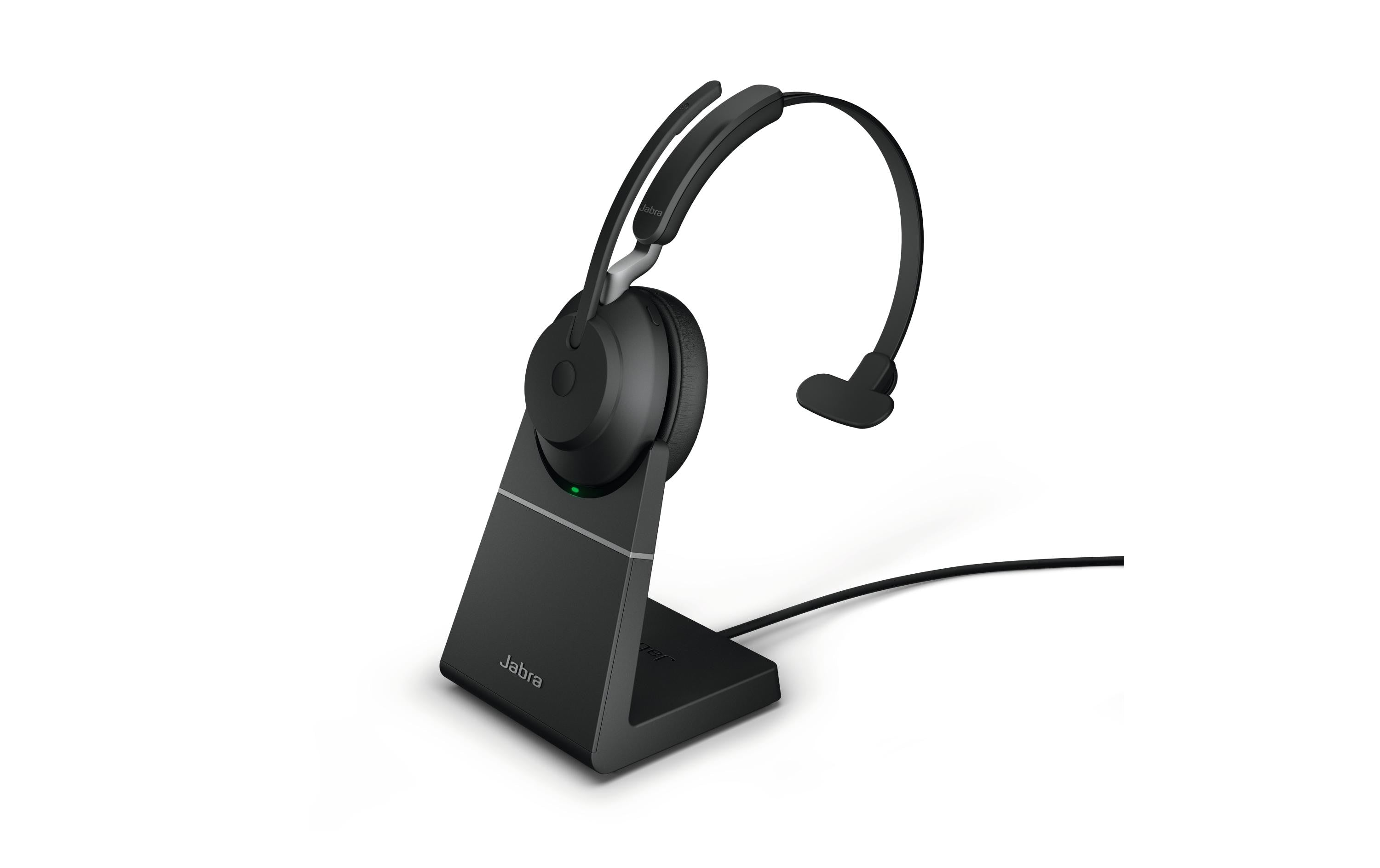Jabra Evolve2 65 Mono UC Schwarz BT380, USB-A, Stand
