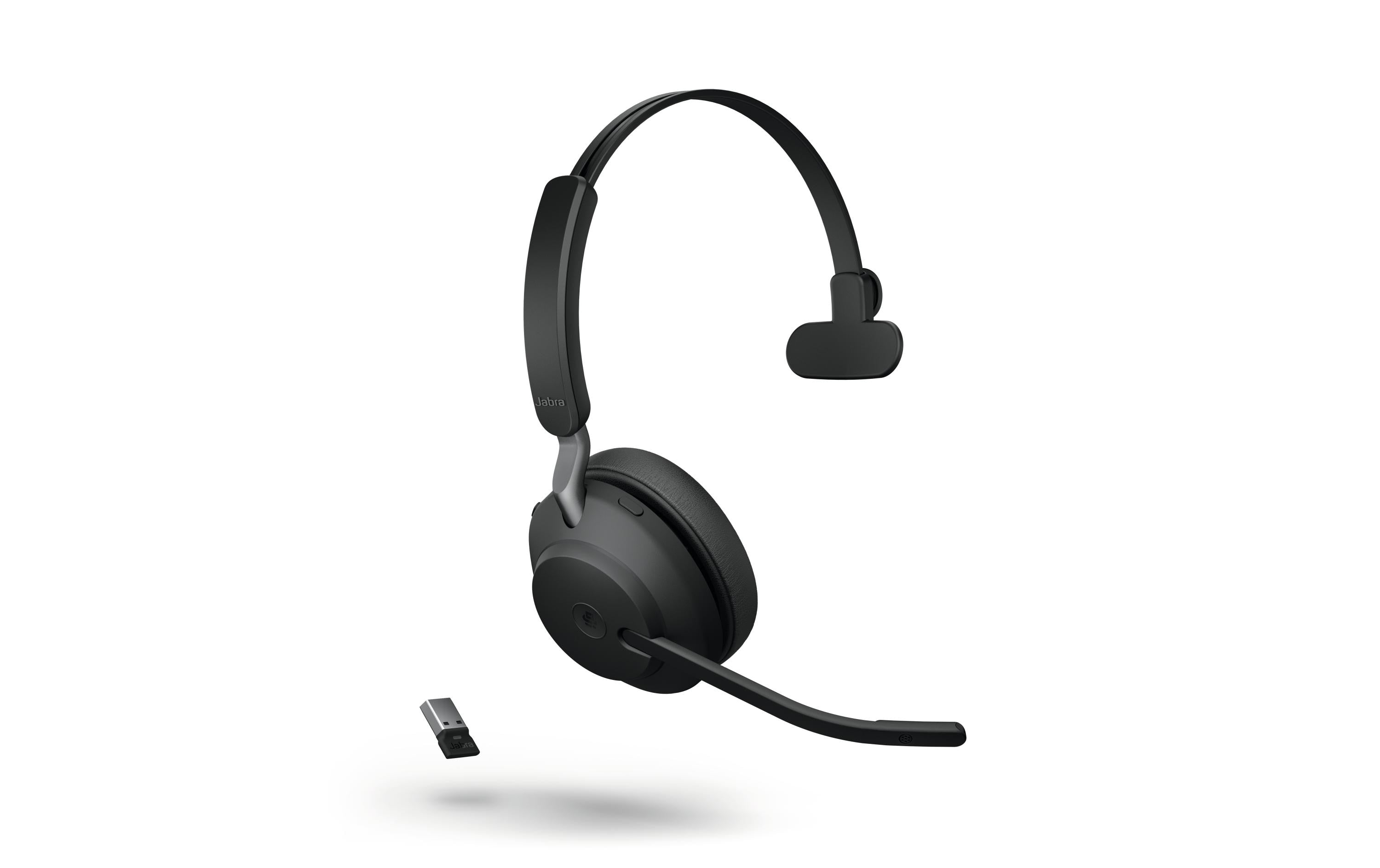 Jabra Evolve2 65 Mono MS Schwarz BT380, USB-A