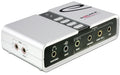 Delock USB Sound Box 7.1 In & Out, 48Khz, 7.1, S/PIF,AEX2.0