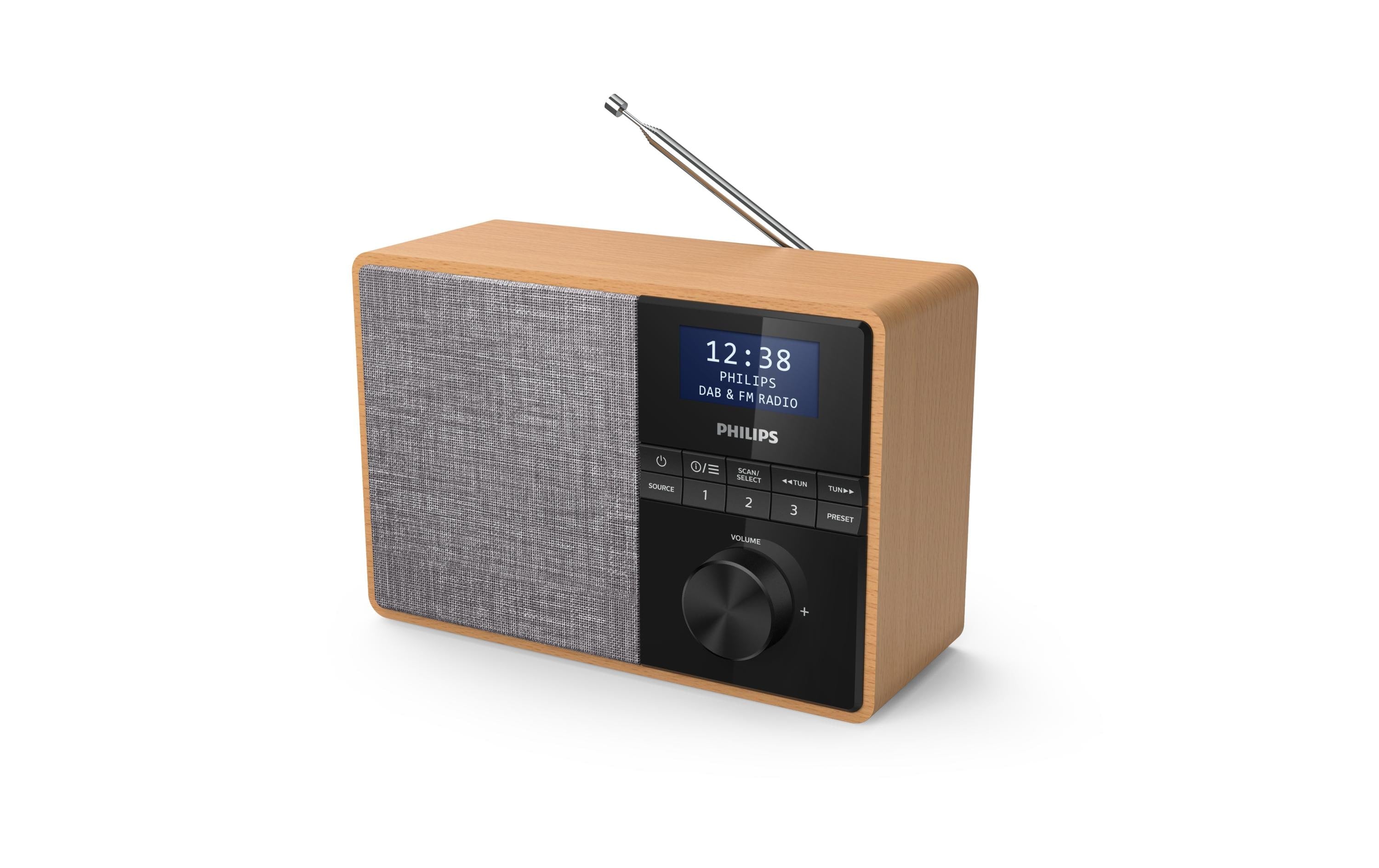 Philips TAR5505/10, DAB+  Radio Braun, mono