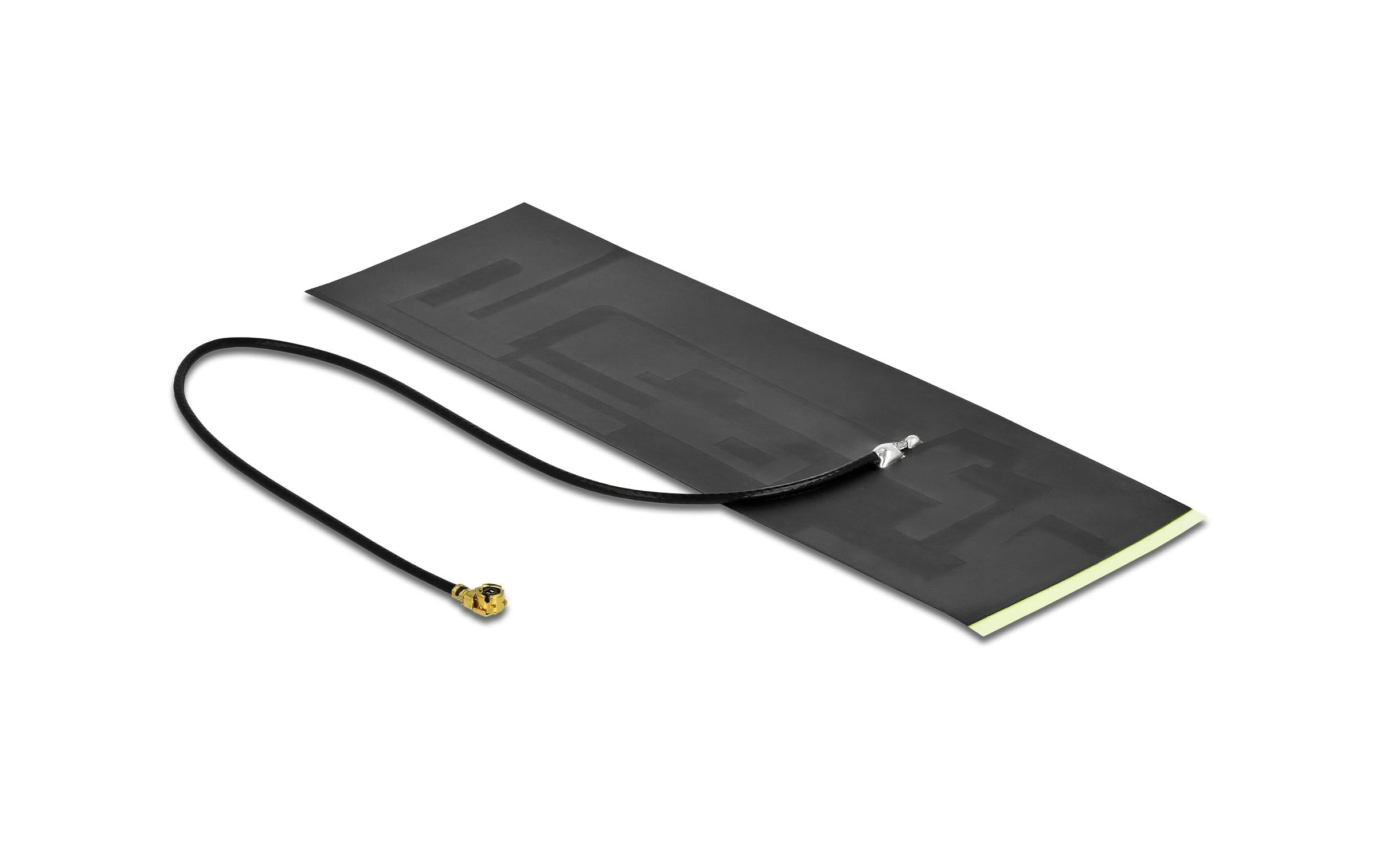 Delock LTE Antenne, 15cm, 1.13 MHF I Stecker, Klebemontage, 5 dBi